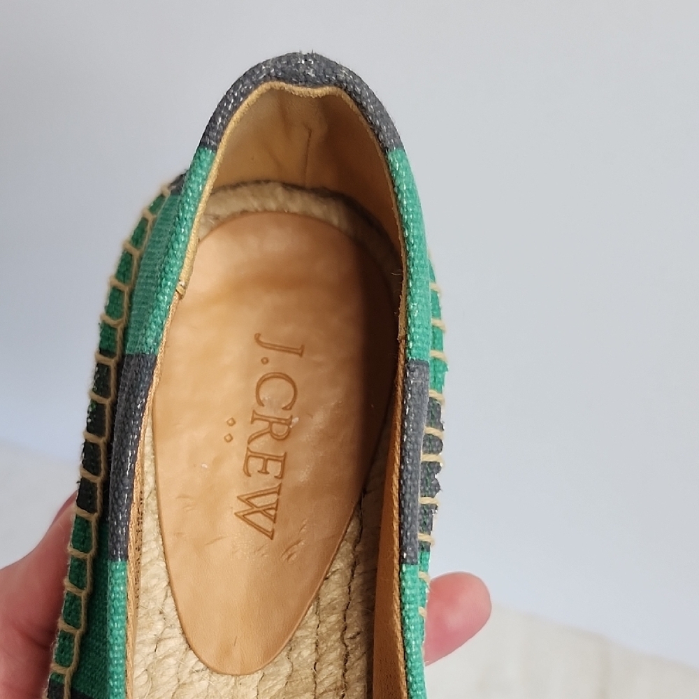 J Crew Espadrille Flats NWOT - Picture 10 of 12